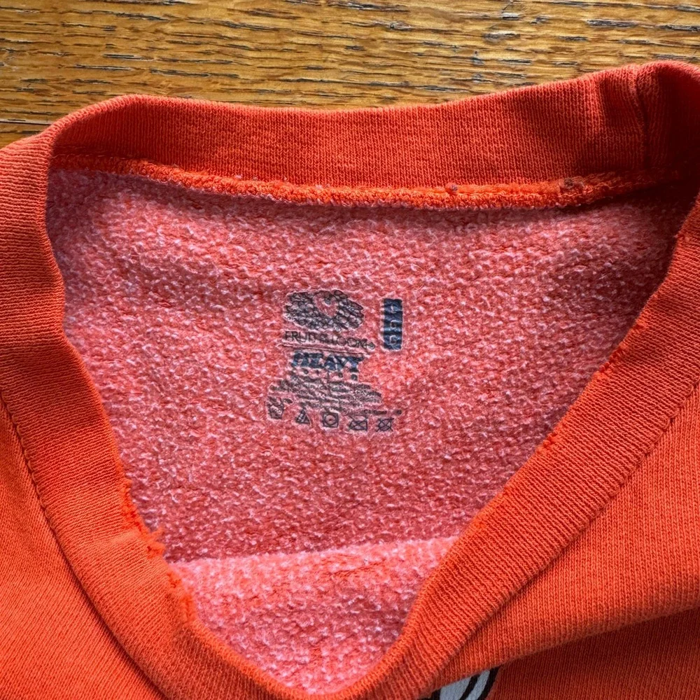 Oregon‎ State Beavers Crewneck Sweatshirt Orange Mens Large